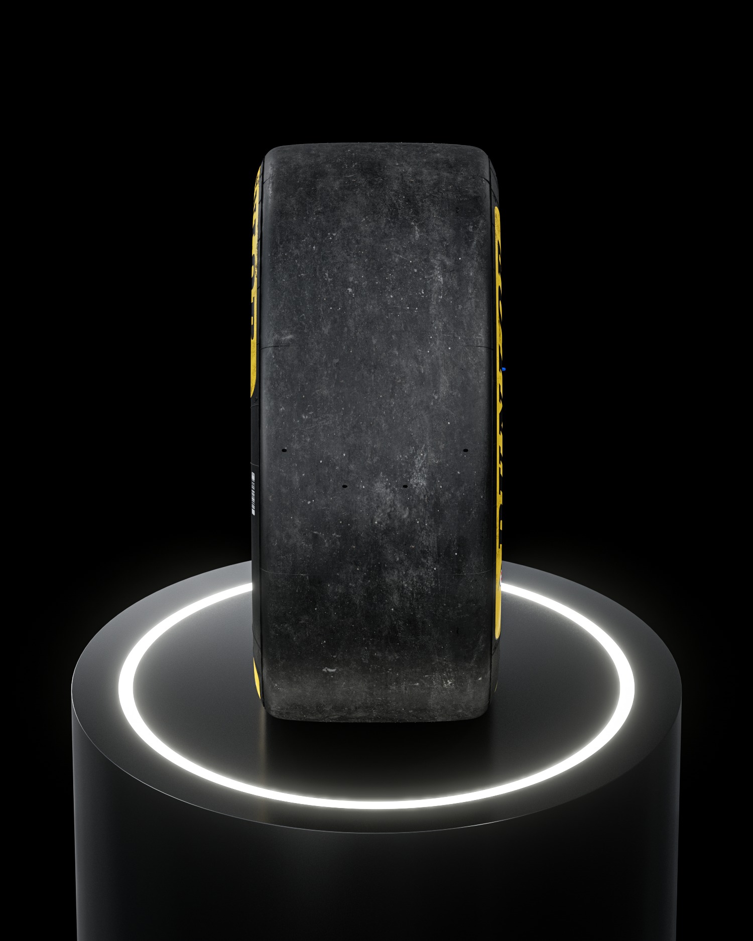 Dunlop LeMans24 265 660 R18 Front 3D model_1