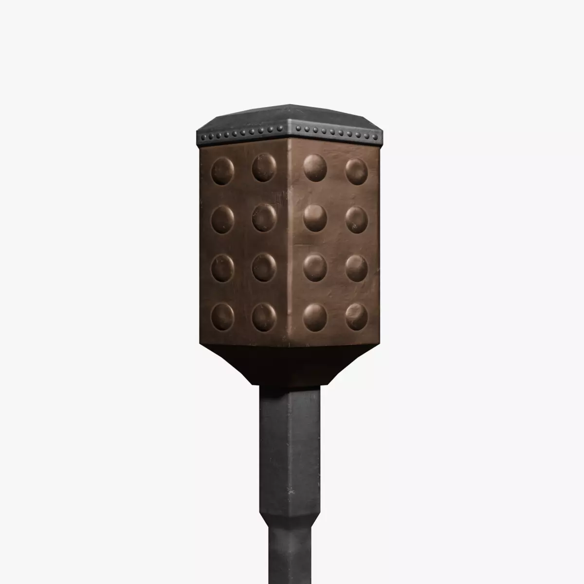 Mace- PBR Game Ready model  Low-poly 3D model_0