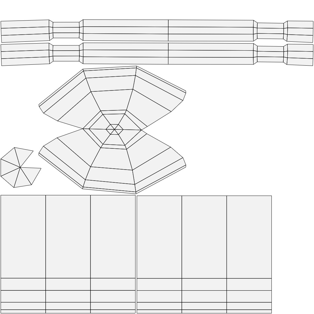 Mace- PBR Game Ready model  Low-poly 3D model_8