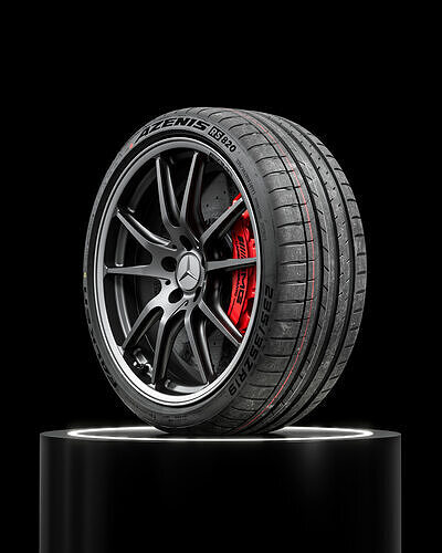 Falken Azenis RS820 235 35 R19 3D model