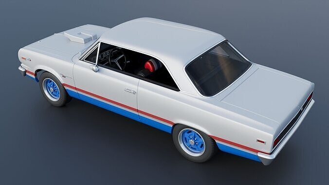 AMC Hurst SC Rambler 1969 3D print model 6