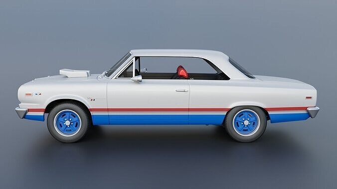 AMC Hurst SC Rambler 1969 3D print model 4