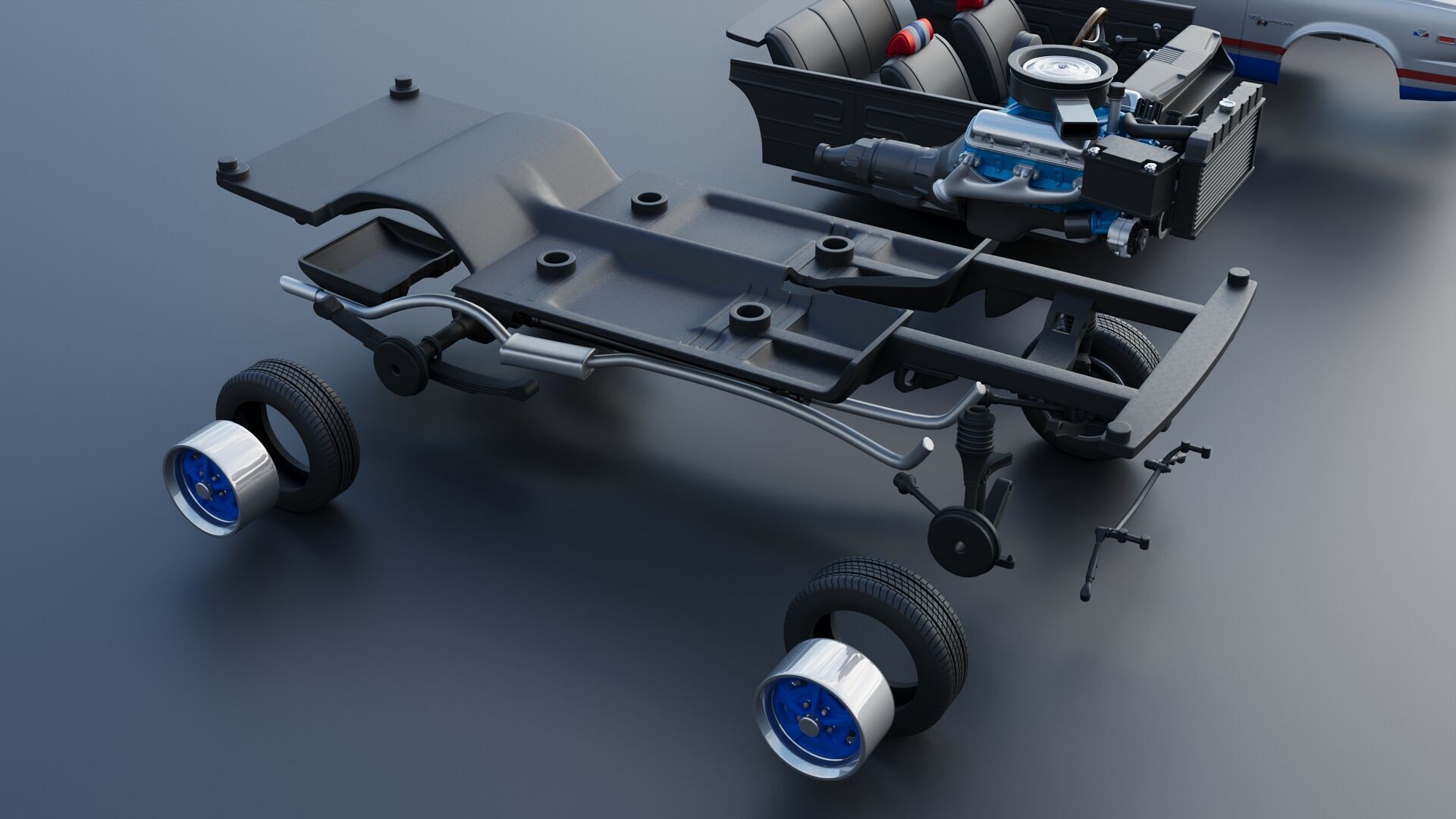 AMC Hurst SC Rambler 1969 3D print model