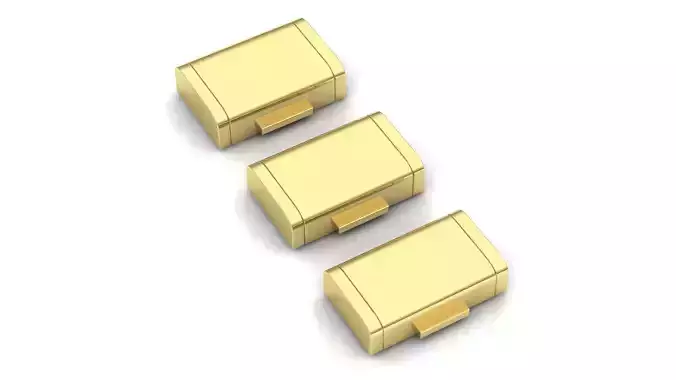 PACK Cuban Locks Clasp 14mm 15mm 16mm 3D print model