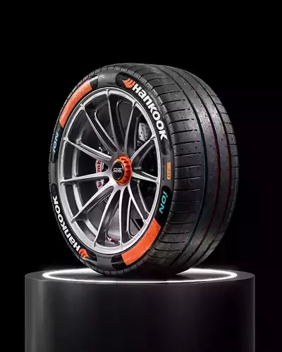 Hankook Formula E 2023 255 40 ZR18 3D model