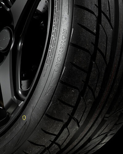 Nitto NT555 G2 295 30 ZR22 103W XL 3D model 5