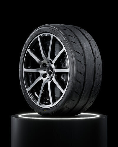 Nitto NT05 255 35 ZR20 97W 3D model