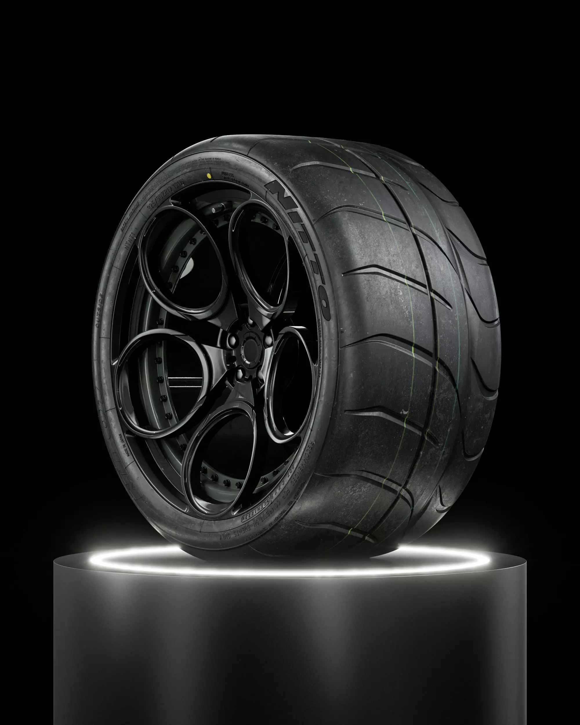 Nitto NT01 325 30 ZR19 101W 3D model