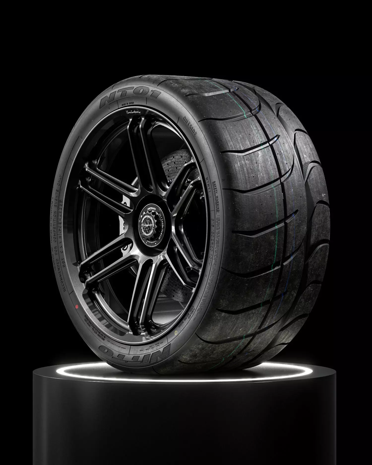 Nitto NT01 315 30 ZR20 101Y 3D model