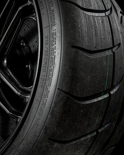 Nitto NT01 315 30 ZR20 101Y 3D model 5