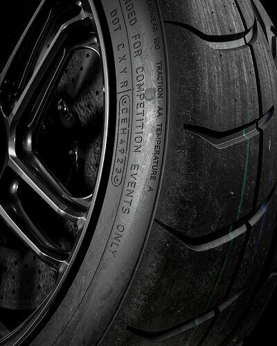 Nitto NT01 255 40 ZR20 3D model 5