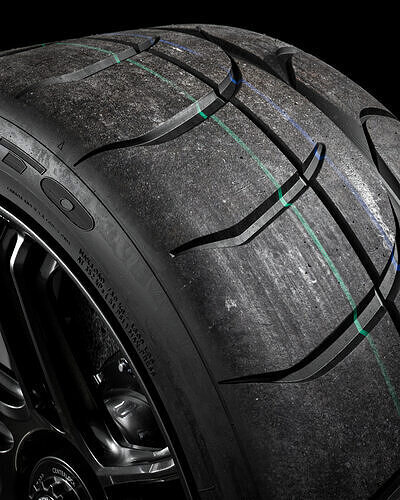 Nitto NT01 255 40 ZR20 3D model 3