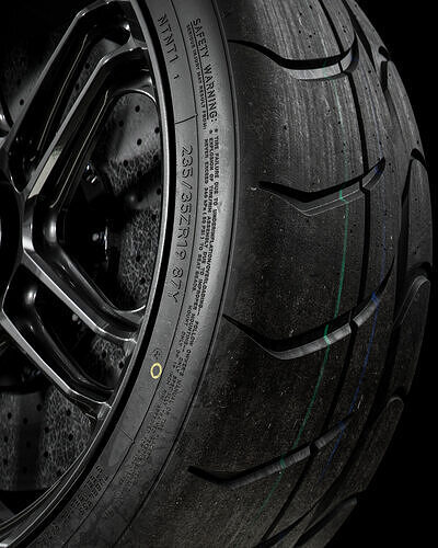 Nitto NT01 235 30 ZR19 87Y 3D model 5