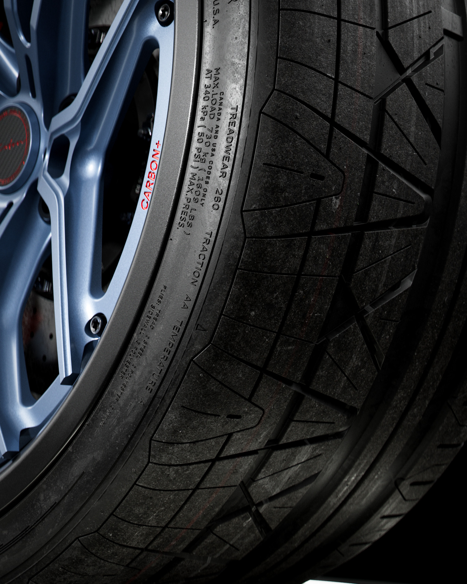 Nitto Invo 295 25 R22 97W 3D model_4