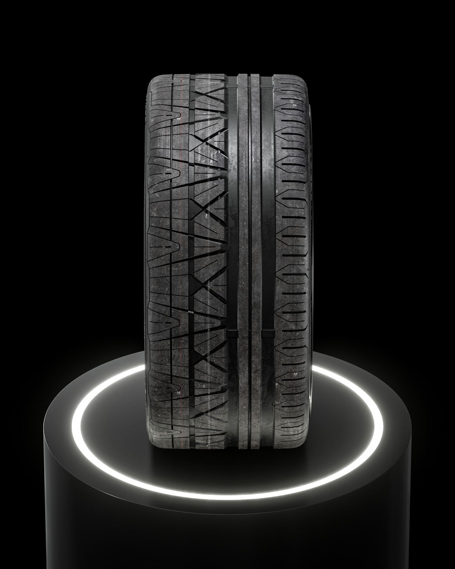 Nitto Invo 295 25 R22 97W 3D model_6