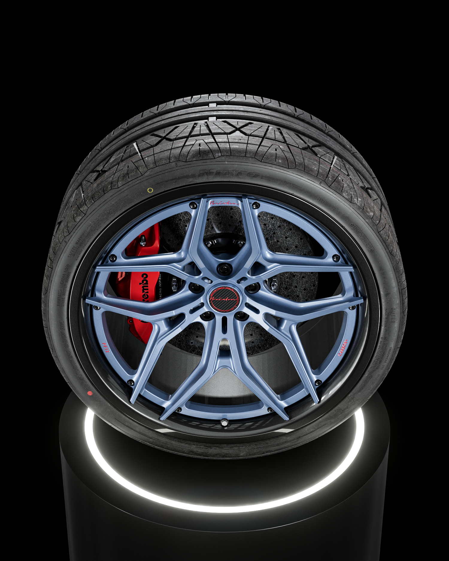 Nitto Invo 295 25 R22 97W 3D model_8