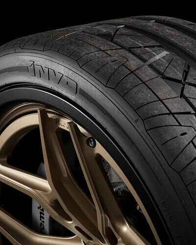 Nitto Invo 245 35 ZR21 96W 3D model 3
