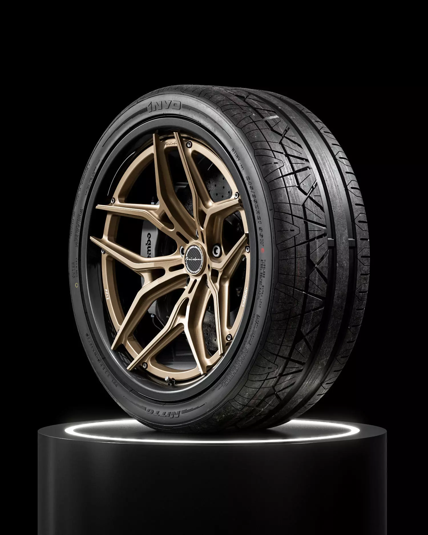 Nitto Invo 245 35 ZR21 96W 3D model