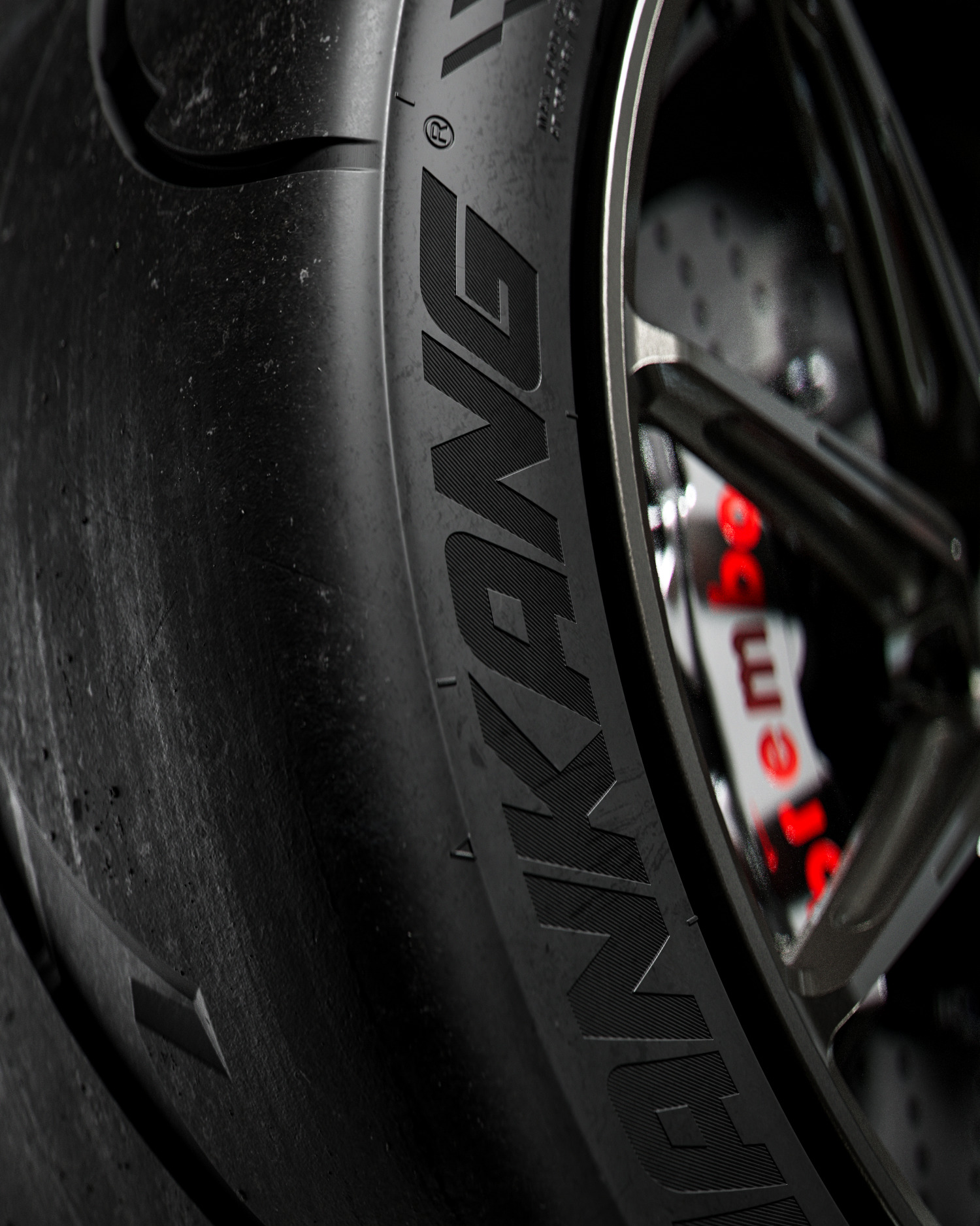 Nankang SemiSlick Sportnex AR1 325 30 R19 3D model_5