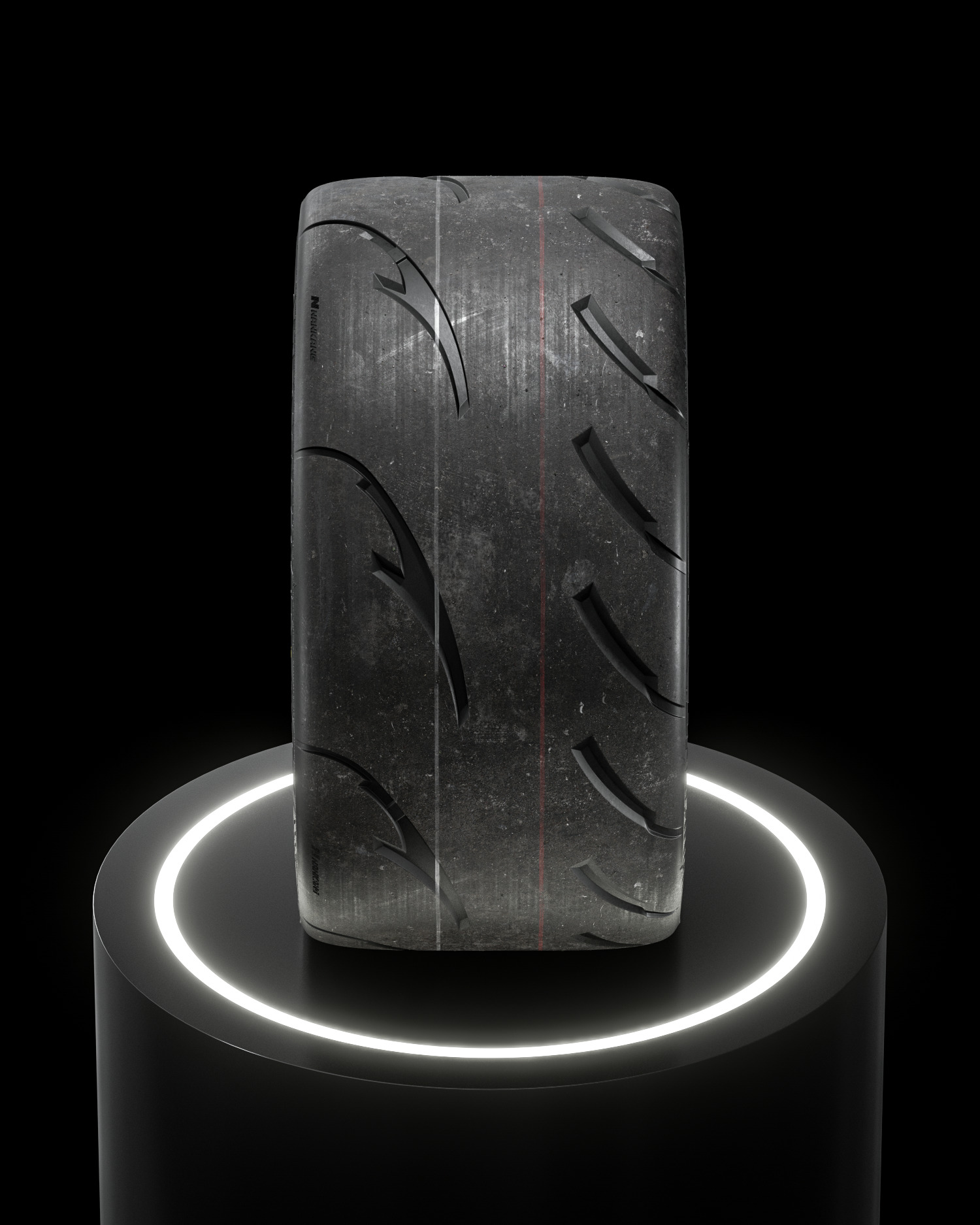 Nankang SemiSlick Sportnex AR1 325 30 R19 3D model_11