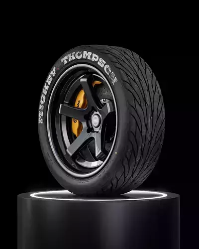 Mickey Thompson Sportsman SR 26X8 R18 3D model