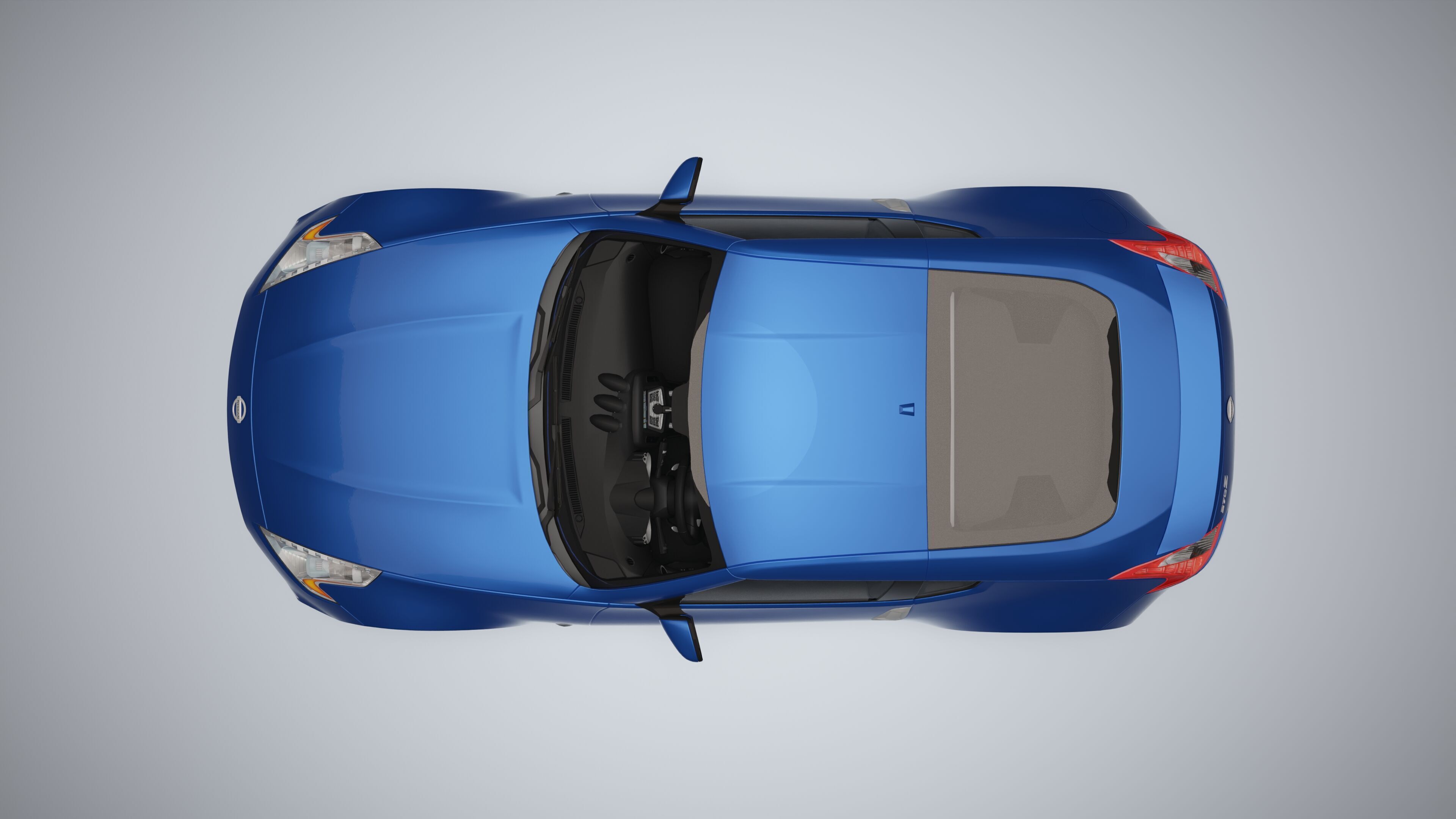 Nissan 370Z Low-poly 3D model_24