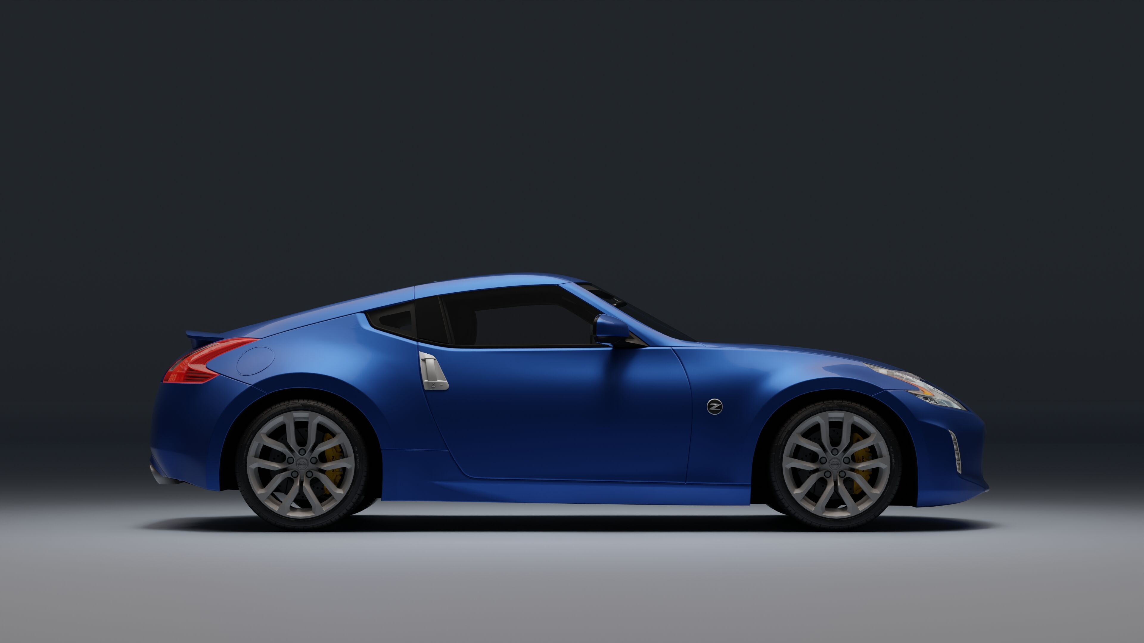 Nissan 370Z Low-poly 3D model_27