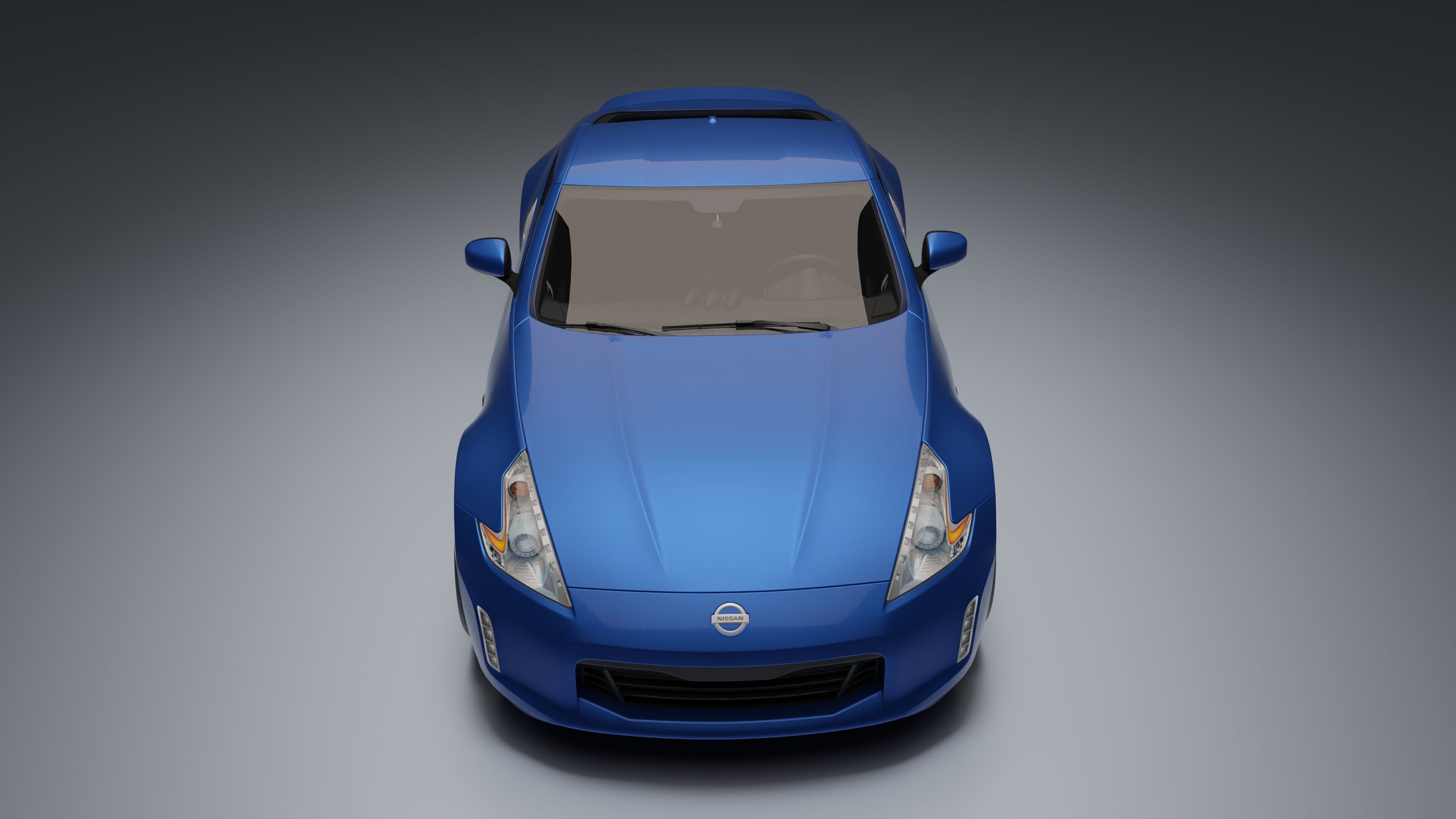Nissan 370Z Low-poly 3D model_19