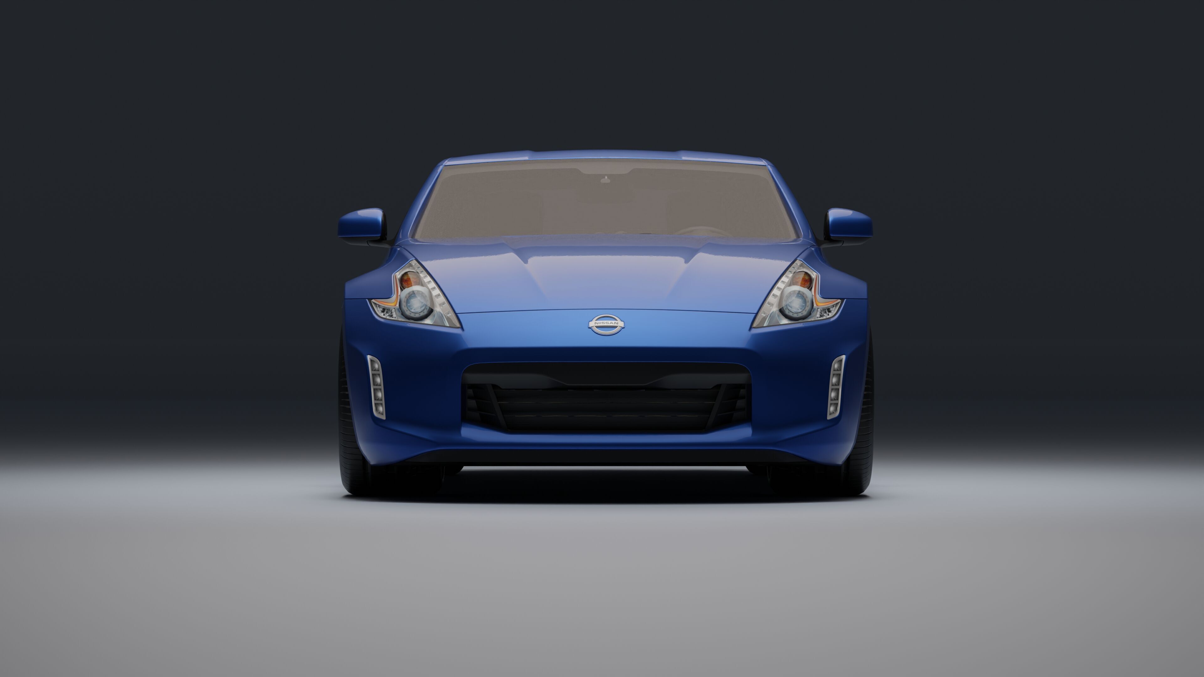 Nissan 370Z Low-poly 3D model_25