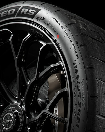 Pirelli Trofeo RS 265 35 ZR21 3D model 3