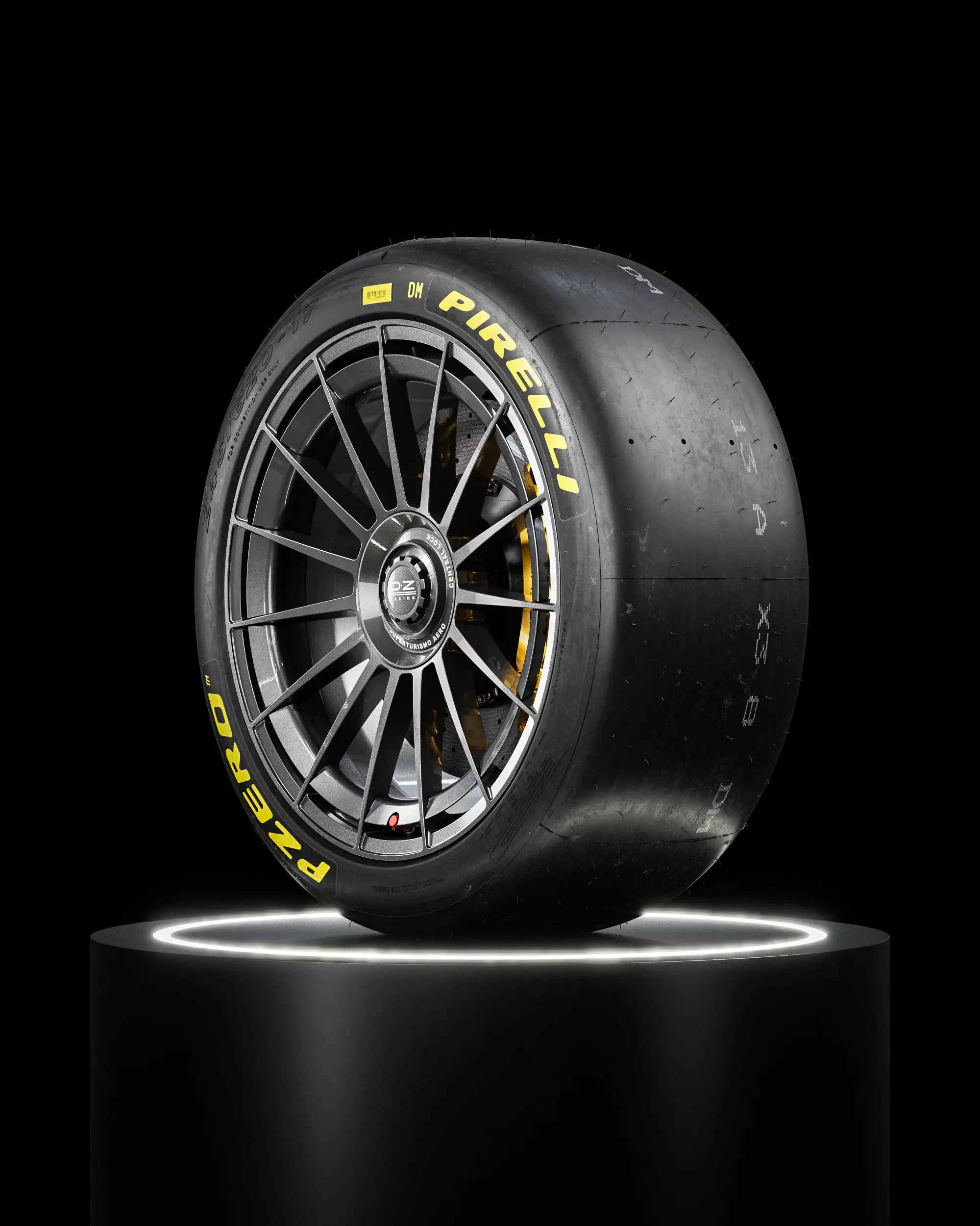Pirelli Slick 245 620 R17 DM 3D model_0