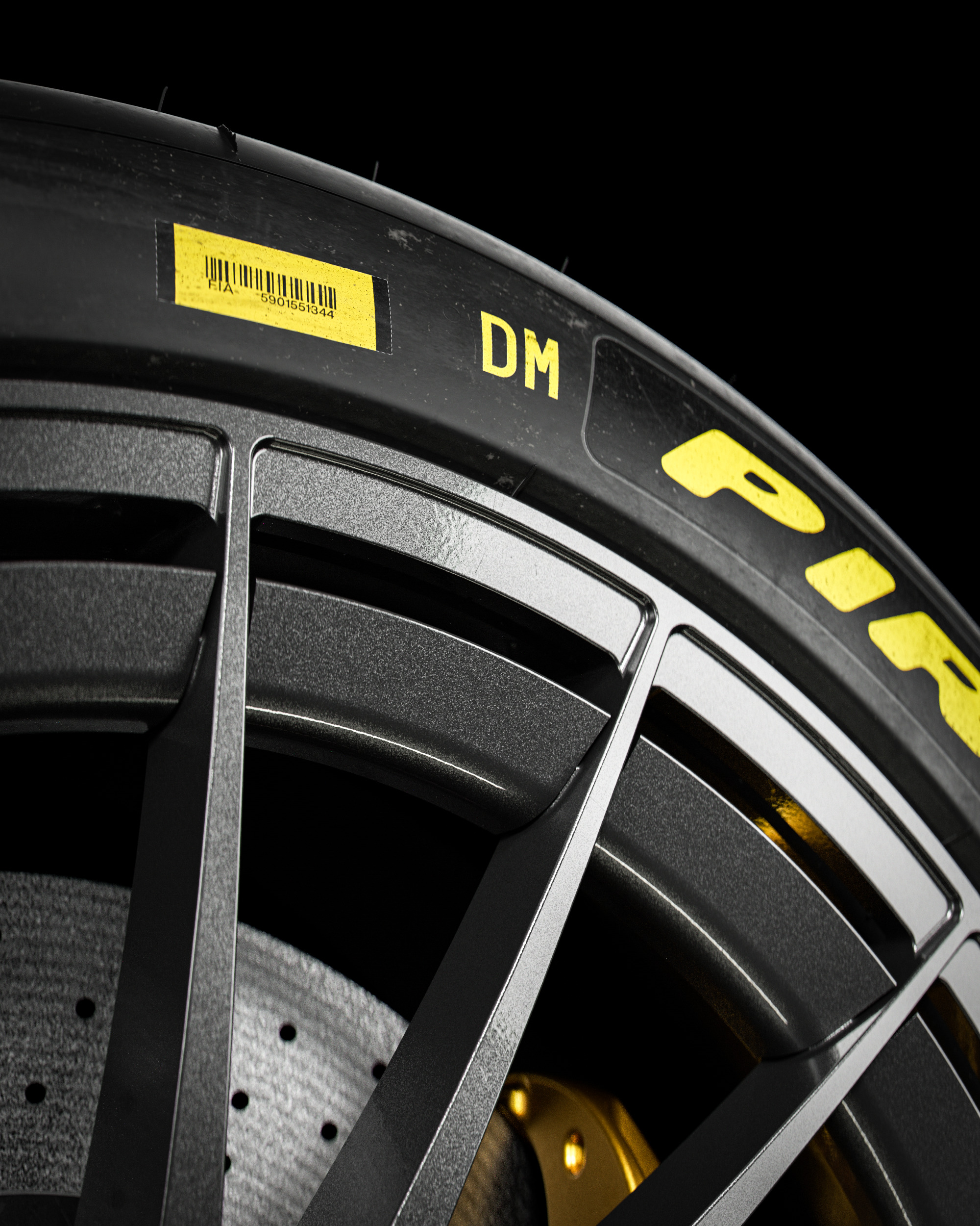 Pirelli Slick 245 620 R17 DM 3D model_4