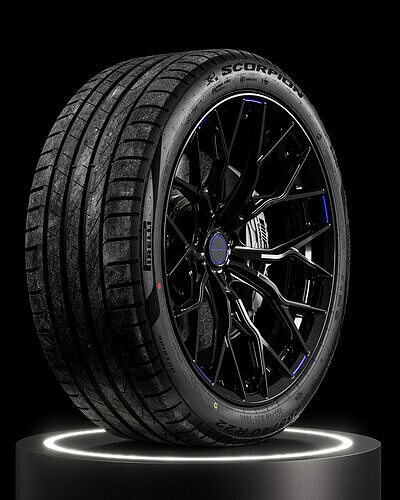 Pirelli Scorpion ELECT 265 40 R22 106H 3D model 6
