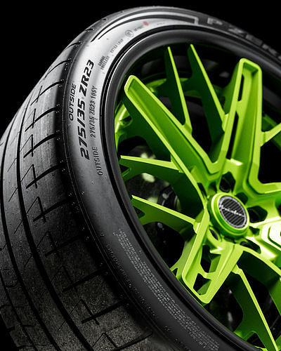 Pirelli R 275 35 R23 105Y 3D model 2