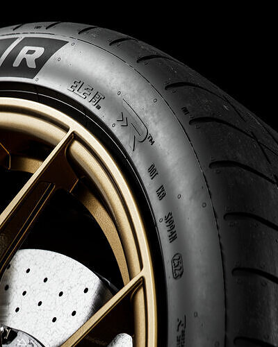 Pirelli R 265 40 ZR21 105Y 3D model 3