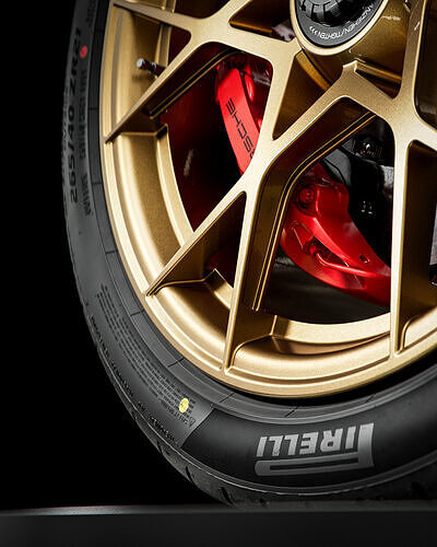 Pirelli R 265 40 ZR21 105Y 3D model 5