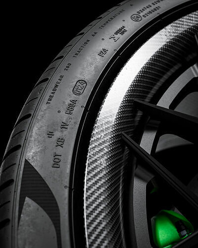 Pirelli PZ4 325 30 ZR23 109Y 3D model 3
