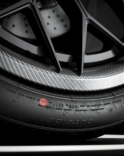 Pirelli PZ4 325 30 ZR23 109Y 3D model 2