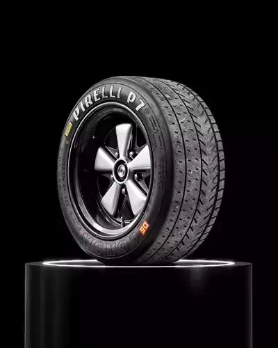 Pirelli P7 Corsa classic 235 45 R15 3D model