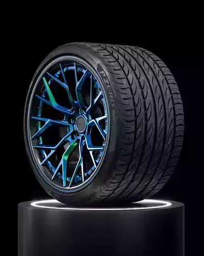 Pirelli Nero GT 375 20 ZR21 103Y 3D model