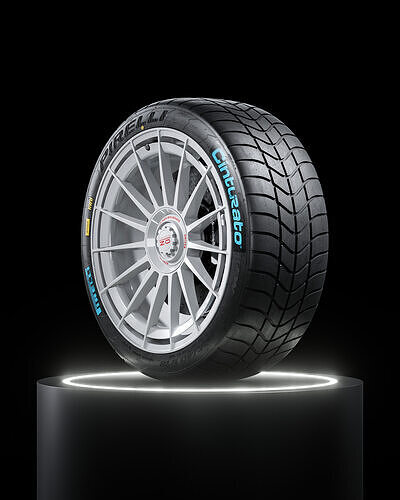 Pirelli Cinturato 235 40 R18 3D model