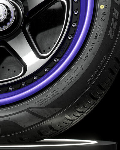 Pirelli AS Plus 3 325 40 R22 3D model 7