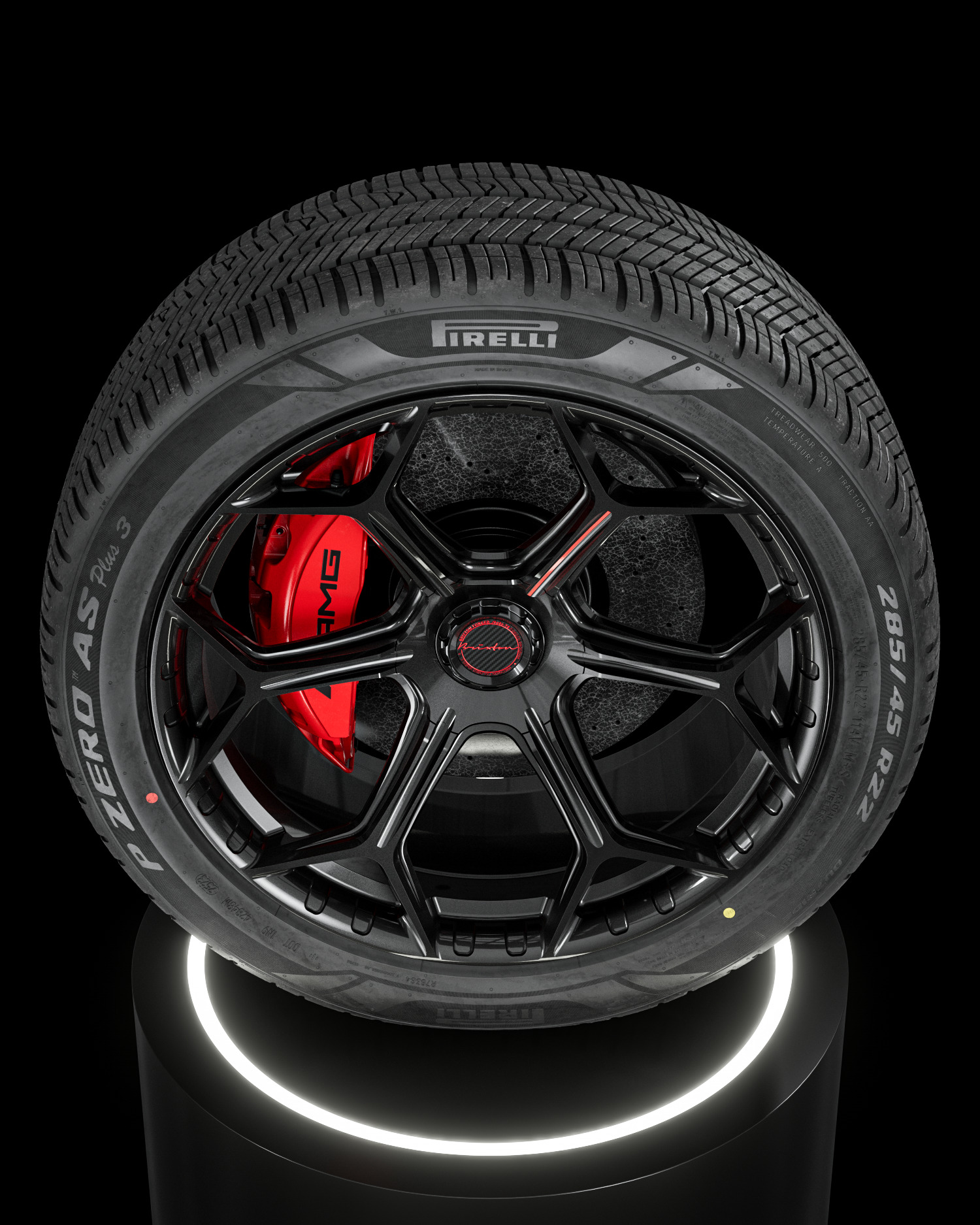 Pirelli AS Plus 3 285 45 R22 3D model_16