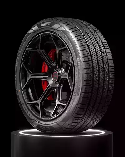 Pirelli AS Plus 3 285 45 R22 3D model