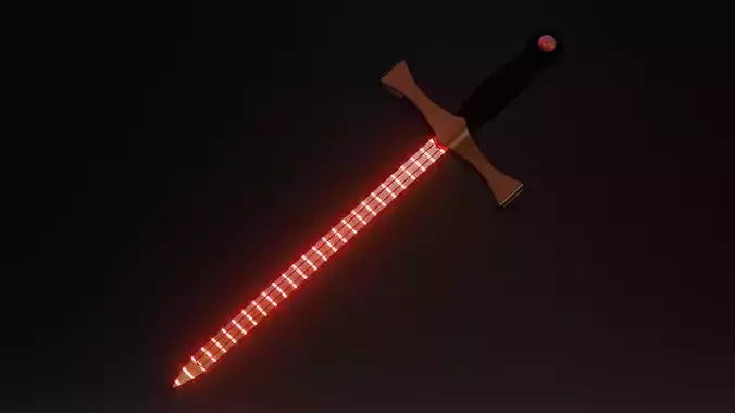 Neon Sword  Flame of Shadow