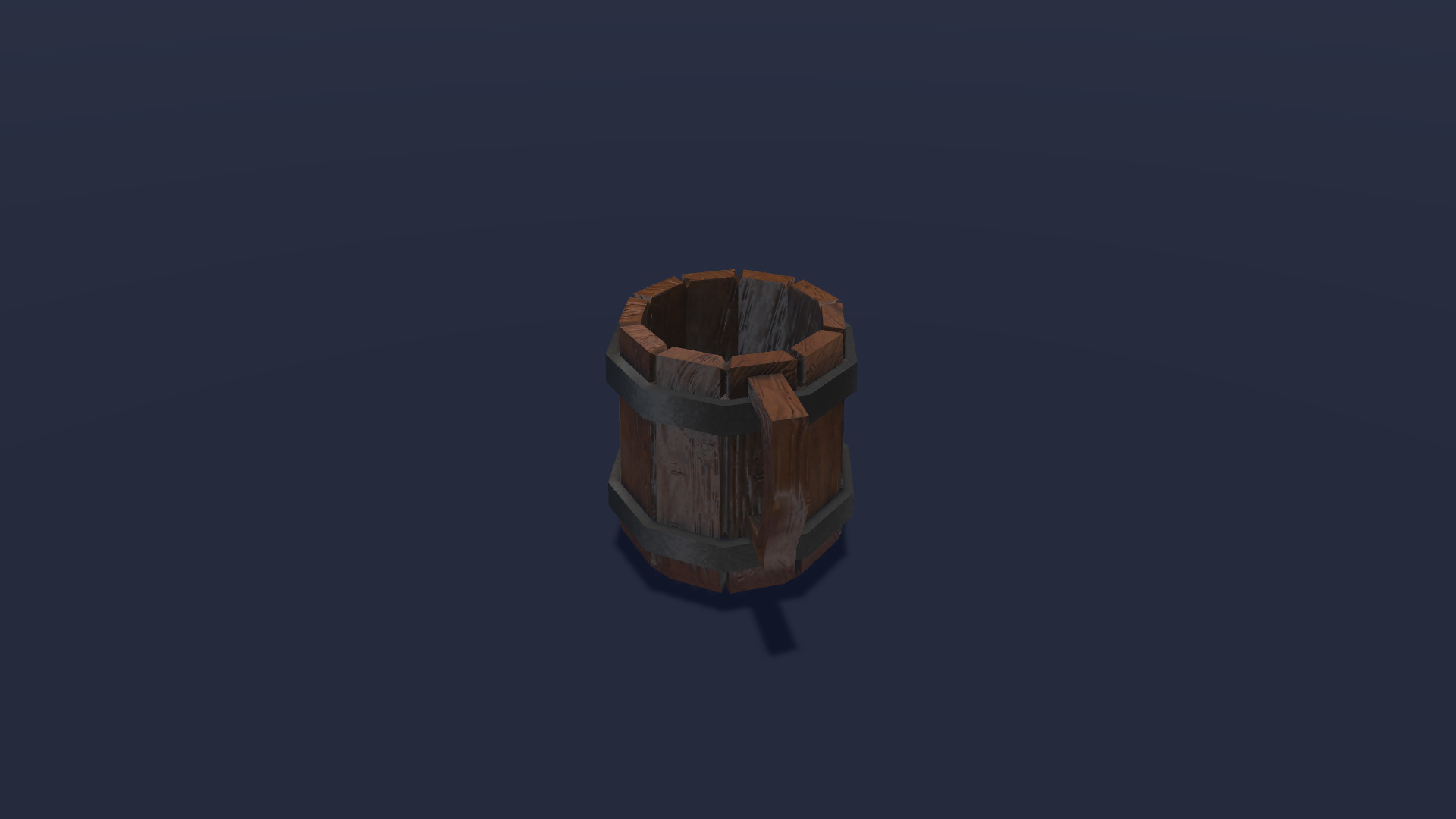 Tavern Mug Low-poly 3D model_2
