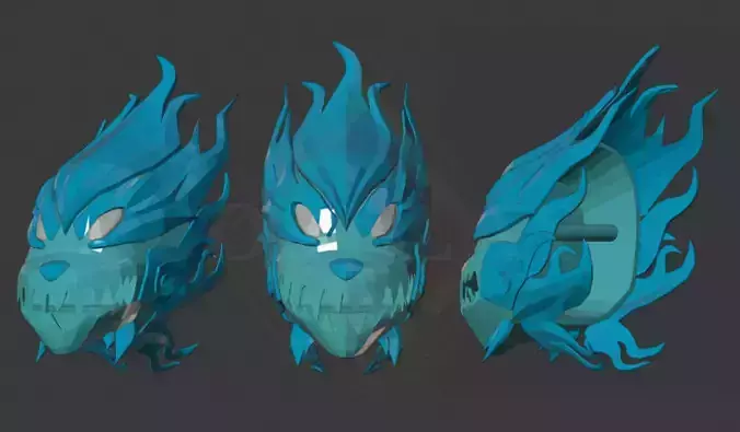 Lion Fist Hinata Hyuga Pepakura Foam Unfold