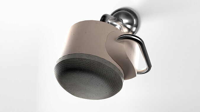 Shower head filter 3D model
