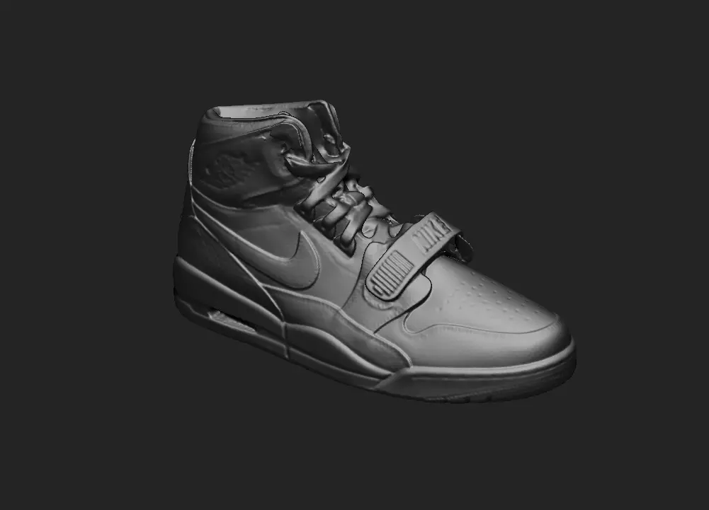 3D Scanned Air Jordan 312 Legacy Mid AJ 132 3D print model_0