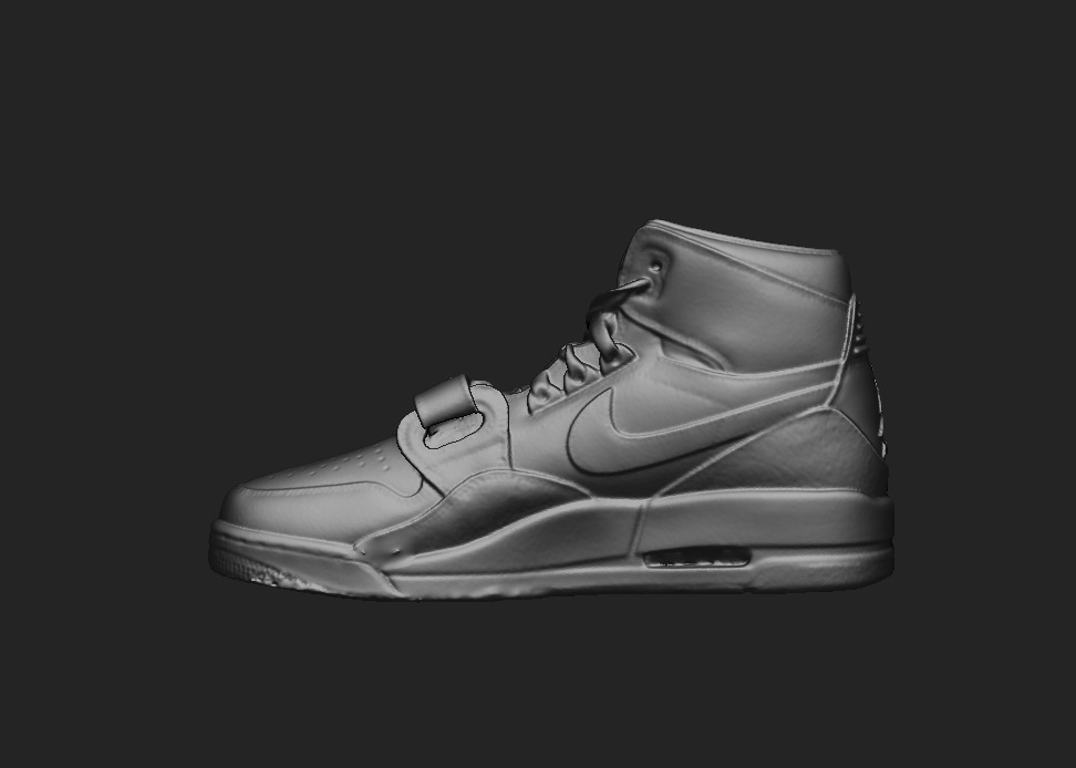 3D Scanned Air Jordan 312 Legacy Mid AJ 132 3D print model_2